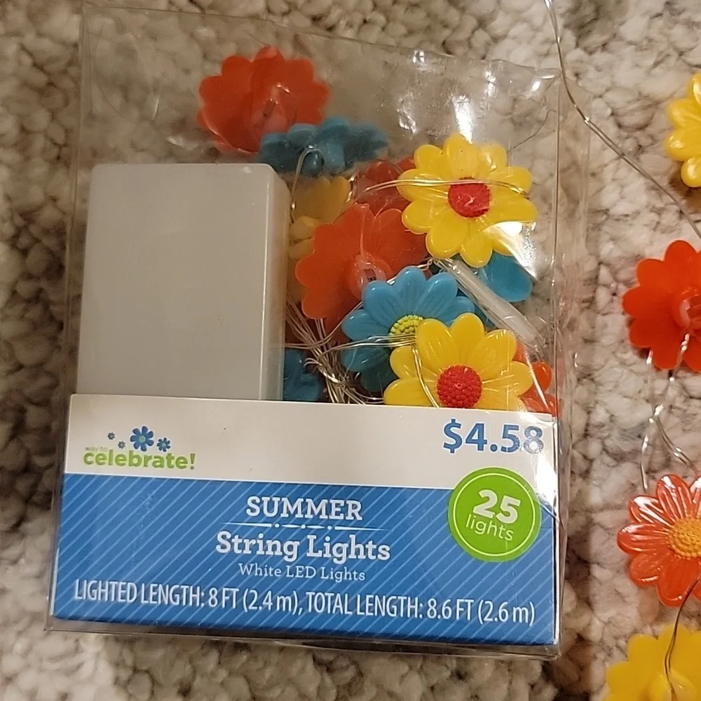 Flower Daisy String Lights (Set of 2)
